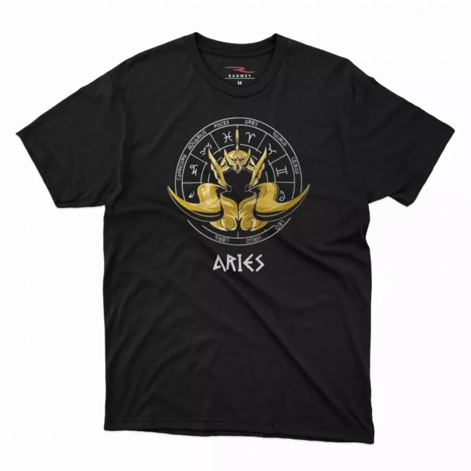 Remera Saint Seiya Aries