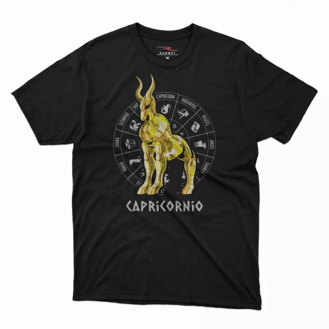 Remera Saint Seiya Capricornio