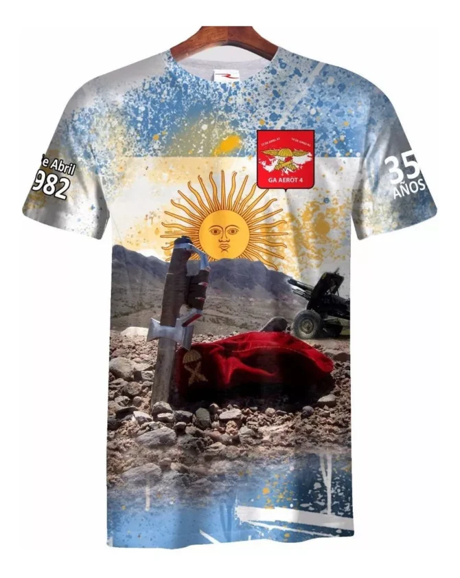 Remera Homenaje Malvinas Artillería