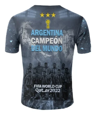 Remera Argentina Campeón Del Mundo