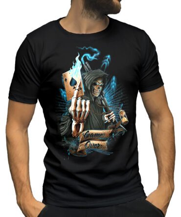 Remera Calavera Poker As