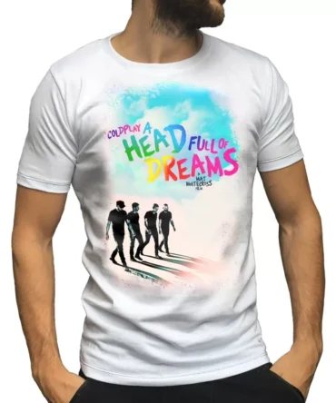 Remera Coldplay A Head Full Of Dreams