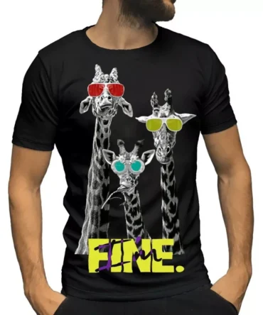 Remera Jirafas Im Fine