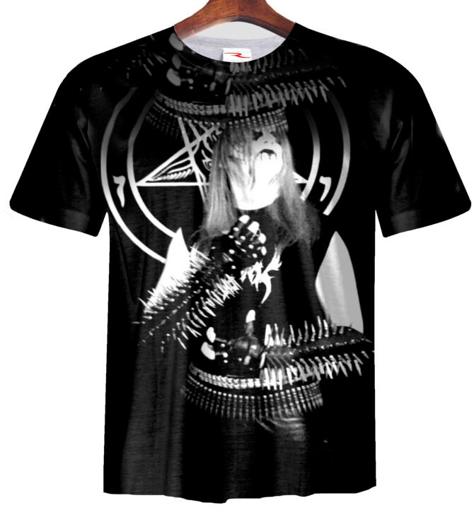 Remera  Satanic Warmaster
