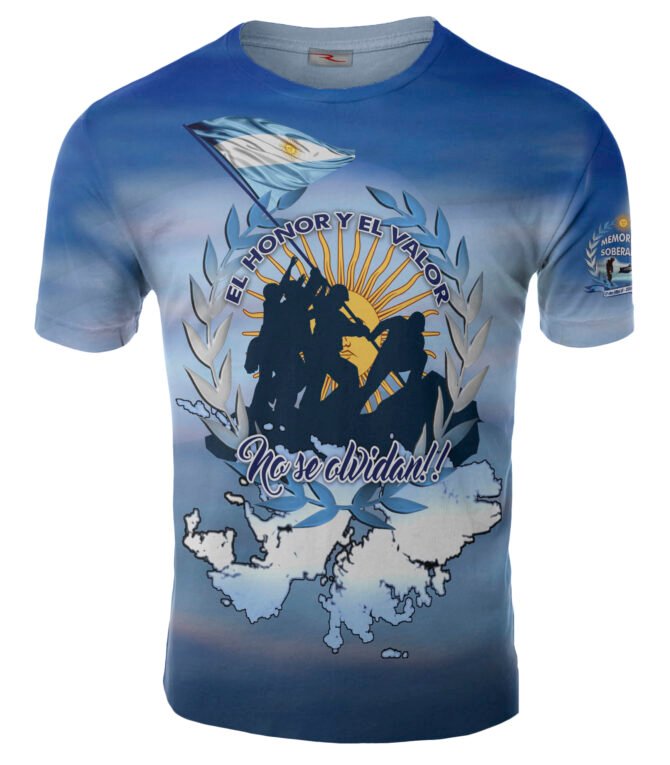 Remera Homenaje De Malvinas