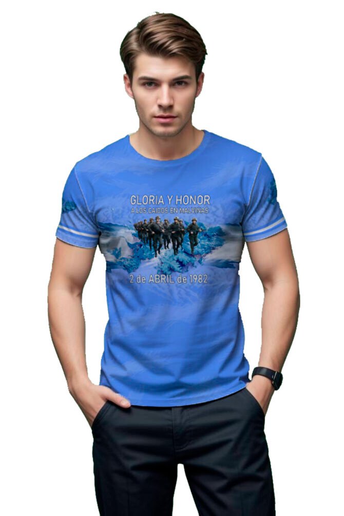 Remera Homenaje De Malvinas