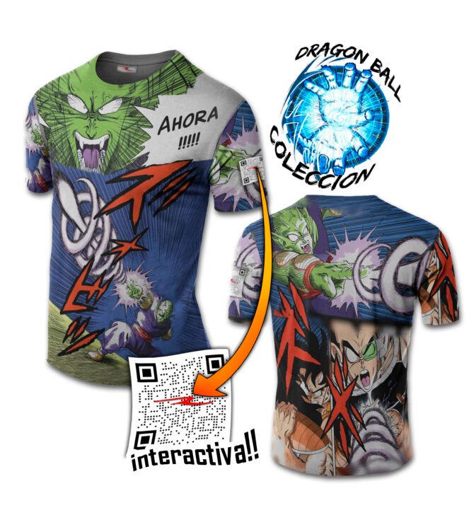 Remera Interactiva Dragon Ball Z De Colección - Image 3
