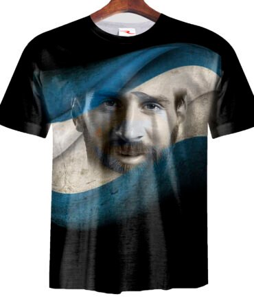 Remera Messi Argentina Rusia 2018