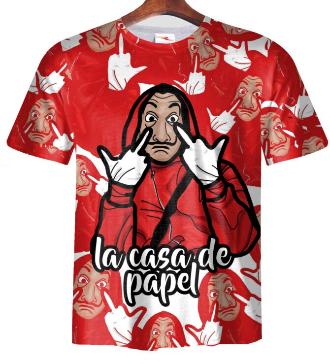 Remera  La Casa De Papel