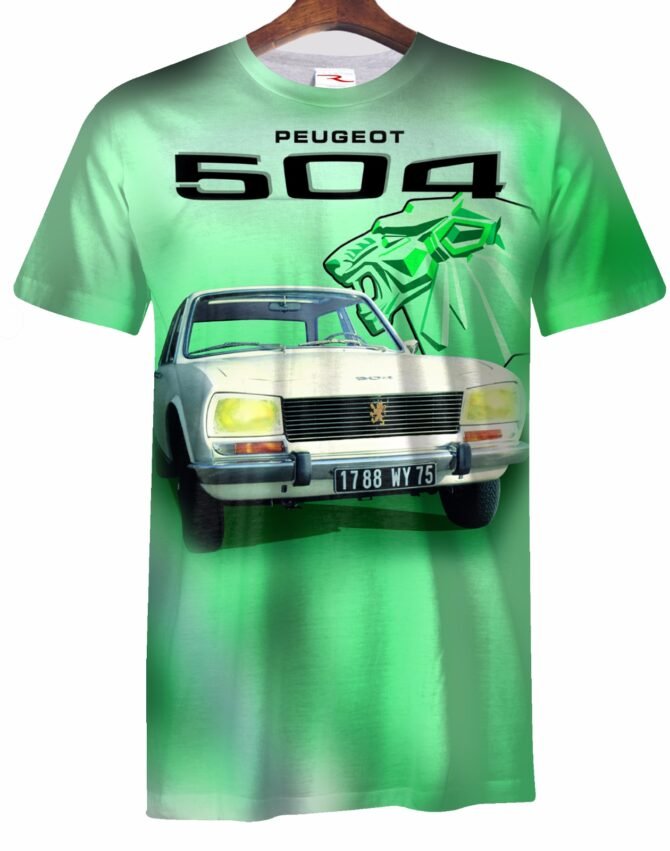 Remera Peugeot 504