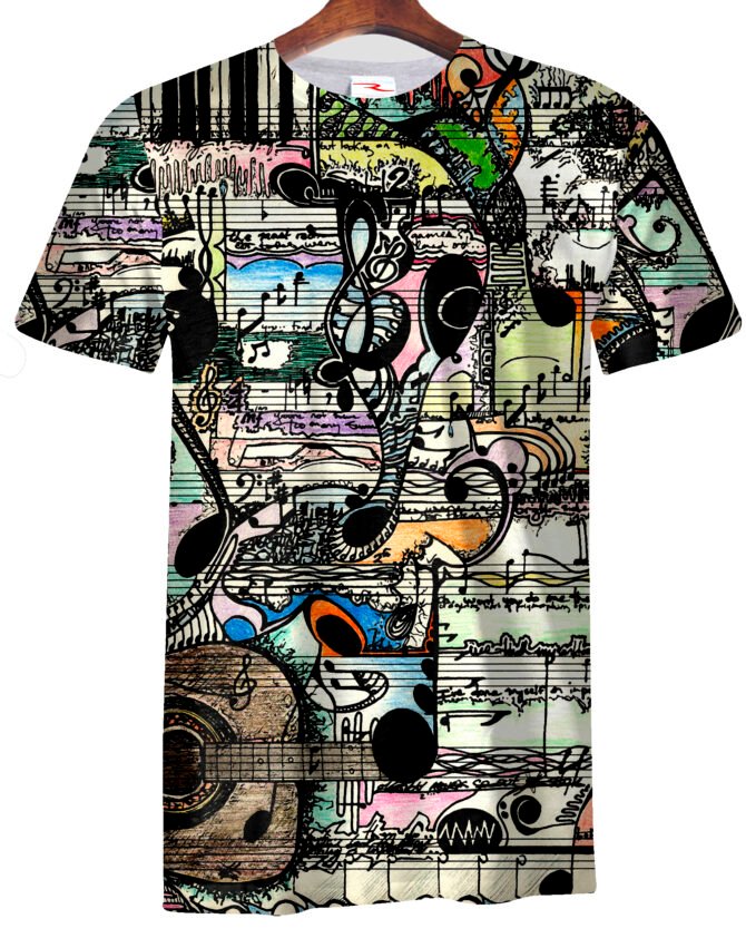 Remera  Musical