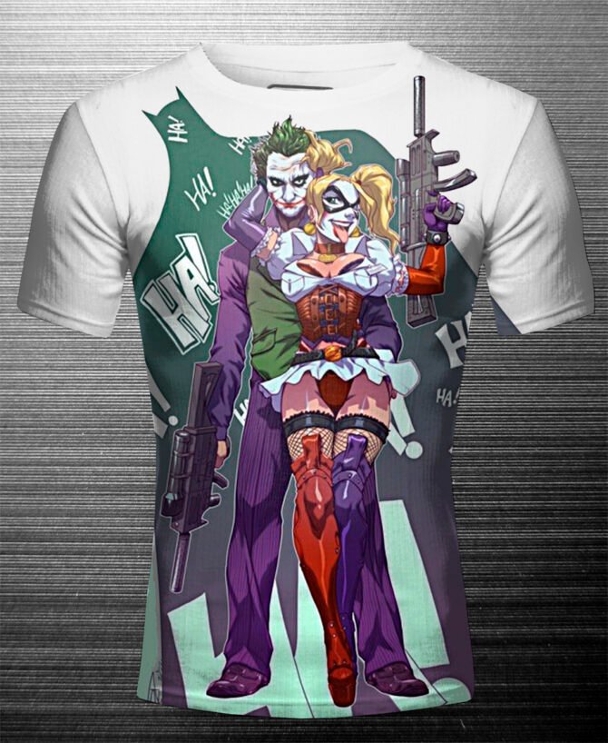 Remera  Joker Harley Queen