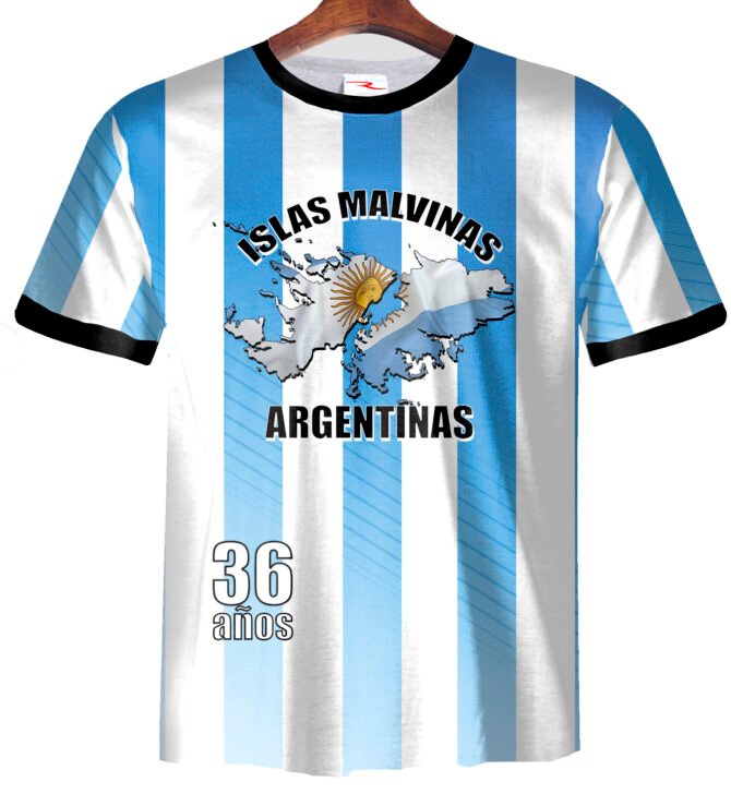 Remera 36 Años Malvinas Argentinas