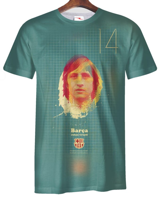 Remera Johan Cruyff Retro Vintage