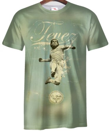 Remera Carlos Tevez Retro Vintage
