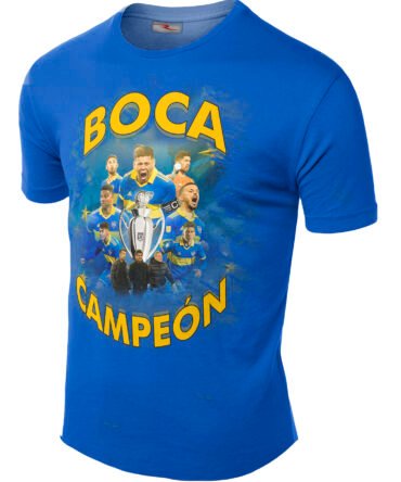 Remera Boca Campeón