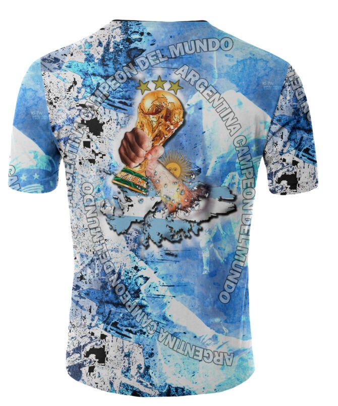 Remera Argentina Campeón Del Mundo - Image 2