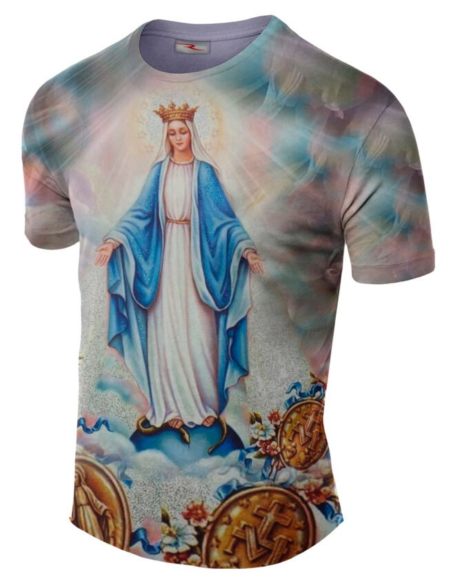 Remera Virgen De La Medalla Milagrosa
