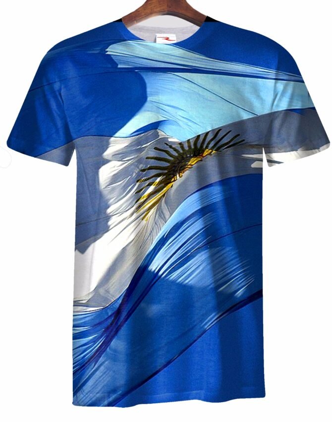 Remera Bandera Argentina