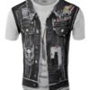 Remera Free Biker Chaleco