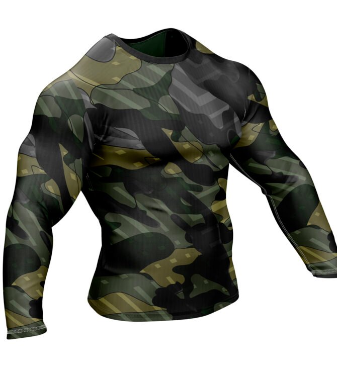 Remera  Camuflada Militar - Image 2