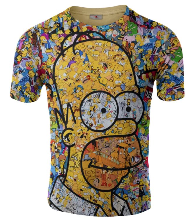 Remera Homero Los Simpson
