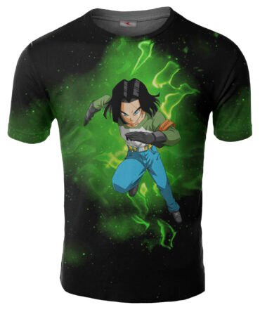 Remera Dragon Ball Androide 17