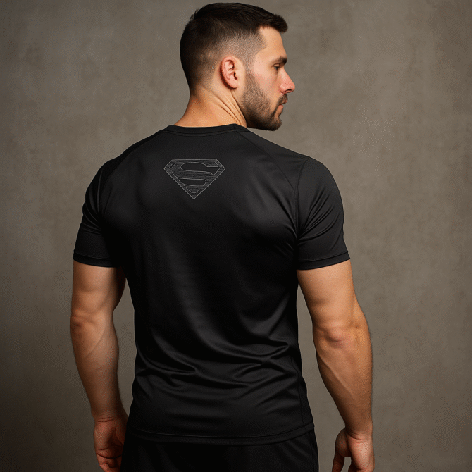 Remera Traje Superman Black - Image 2