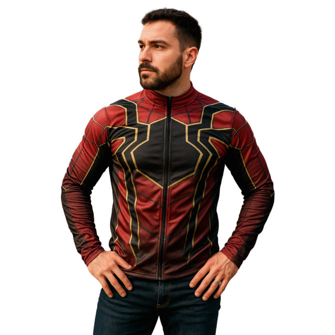 Campera Deportiva Slim Fit Iron Spiderman - Image 3