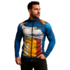 Campera Deportiva Slim Fit Dragon Ball Traje Vegeta - Image 4