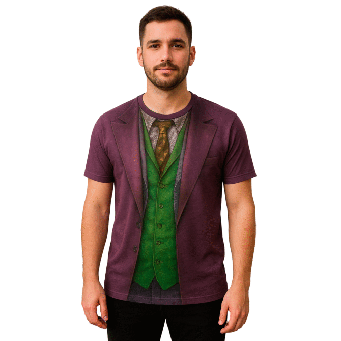 Remera  Traje De El Guasón Joker - Image 3