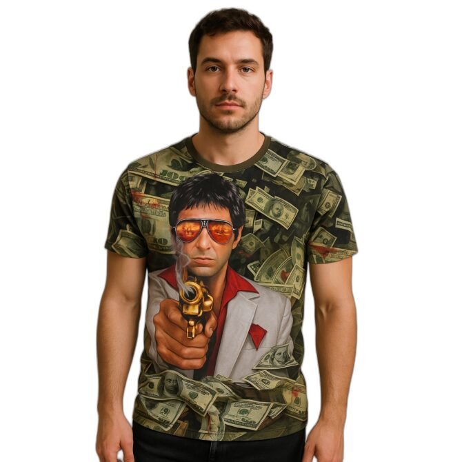 Remera  Scarface Tony Montana