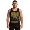 Musculosa Vegeta Gym Saiyan No Pain No Gain