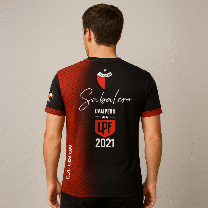 Remera Colon Santa Fe Campeón 2021 - Image 2