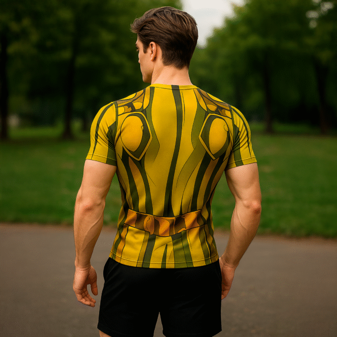 Remera Saint Seiya Armadura Dorada De Geminis - Image 2