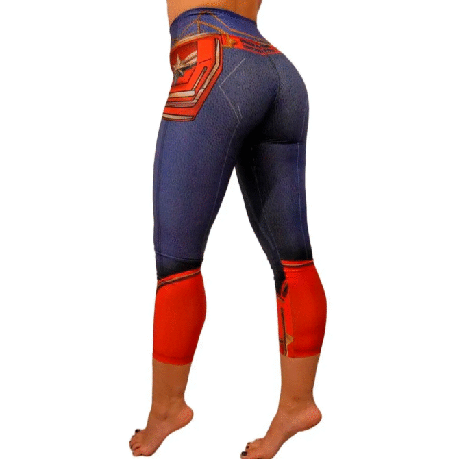 Calza De Mujer Capitana Marvel - Image 2