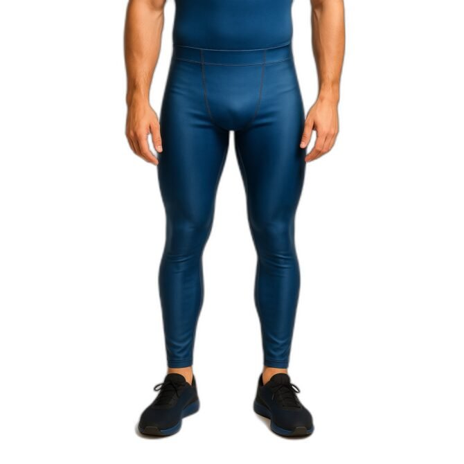 calza de hombre azul - Imagen de la calza de hombre azul