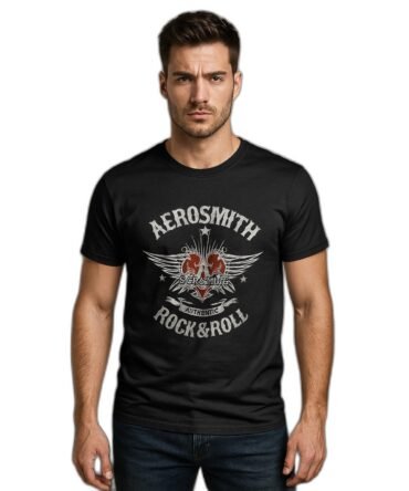 Remera Aerosmith Rock & Roll - Imagen actualizada 1