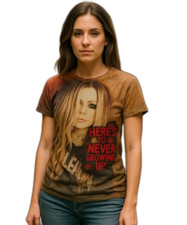 Remera Avril Lavigne Never Growing Up - Imagen actualizada 1