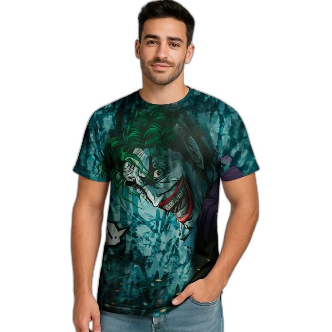 Remera Batman El Guasón Joker - Imagen actualizada 1
