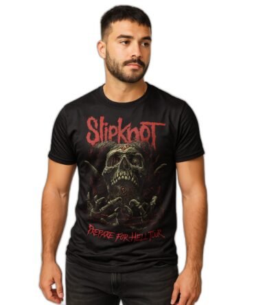 Remera Slipknot Prepare For Hell Tour - Imagen actualizada 1