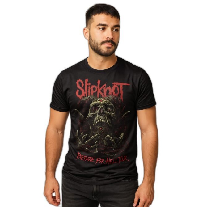 Remera Slipknot Prepare For Hell Tour - Imagen actualizada 1