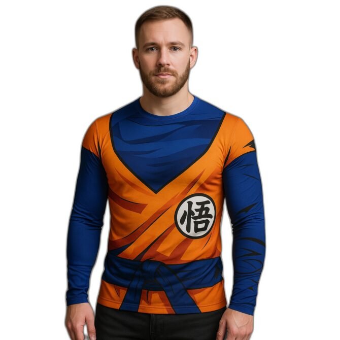 Remera Traje Dragon Ball Z Goku - Imagen actualizada 1