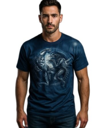 Remera Alien Vs Depredador - Imagen actualizada 1