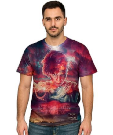 Remera Stranger Things Welcome to Hawkins - Imagen actualizada 1