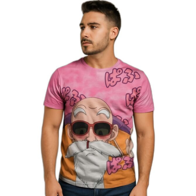 Remera Maestro Roshi Dragon Ball - Imagen actualizada 1