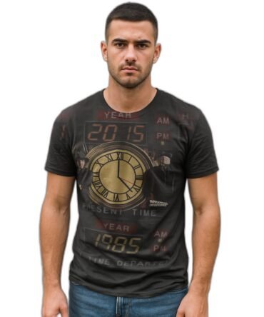 Remera Back to the Future 1985 a 2015 - Imagen actualizada 1