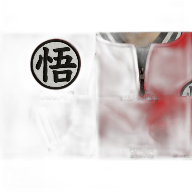 Campera Universitaria Bordada Dragon Ball - Imagen 3