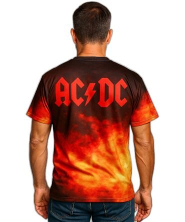 Remera ACDC Live Show - Imagen actualizada 2