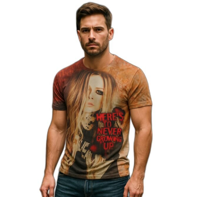 Remera Avril Lavigne Never Growing Up - Imagen actualizada 3